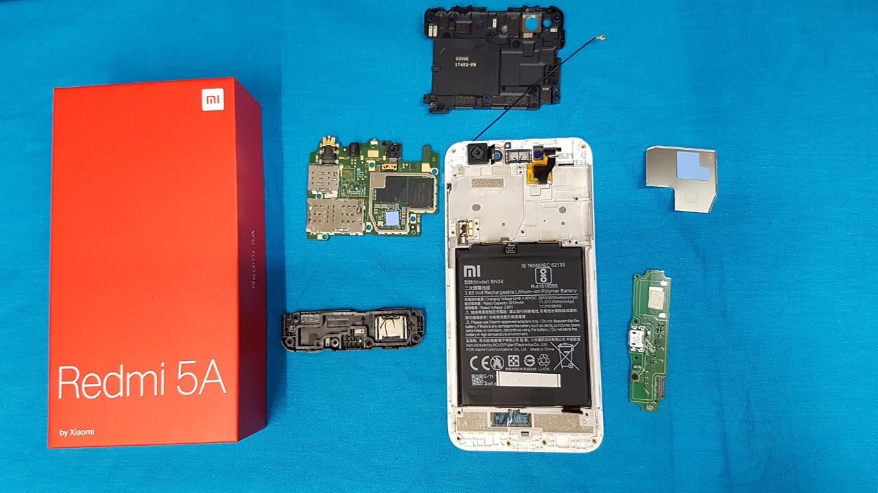 Xiaomi Redmi 5A - Disassembly and Teardown || How to open Redmi 5A  Back Cover
