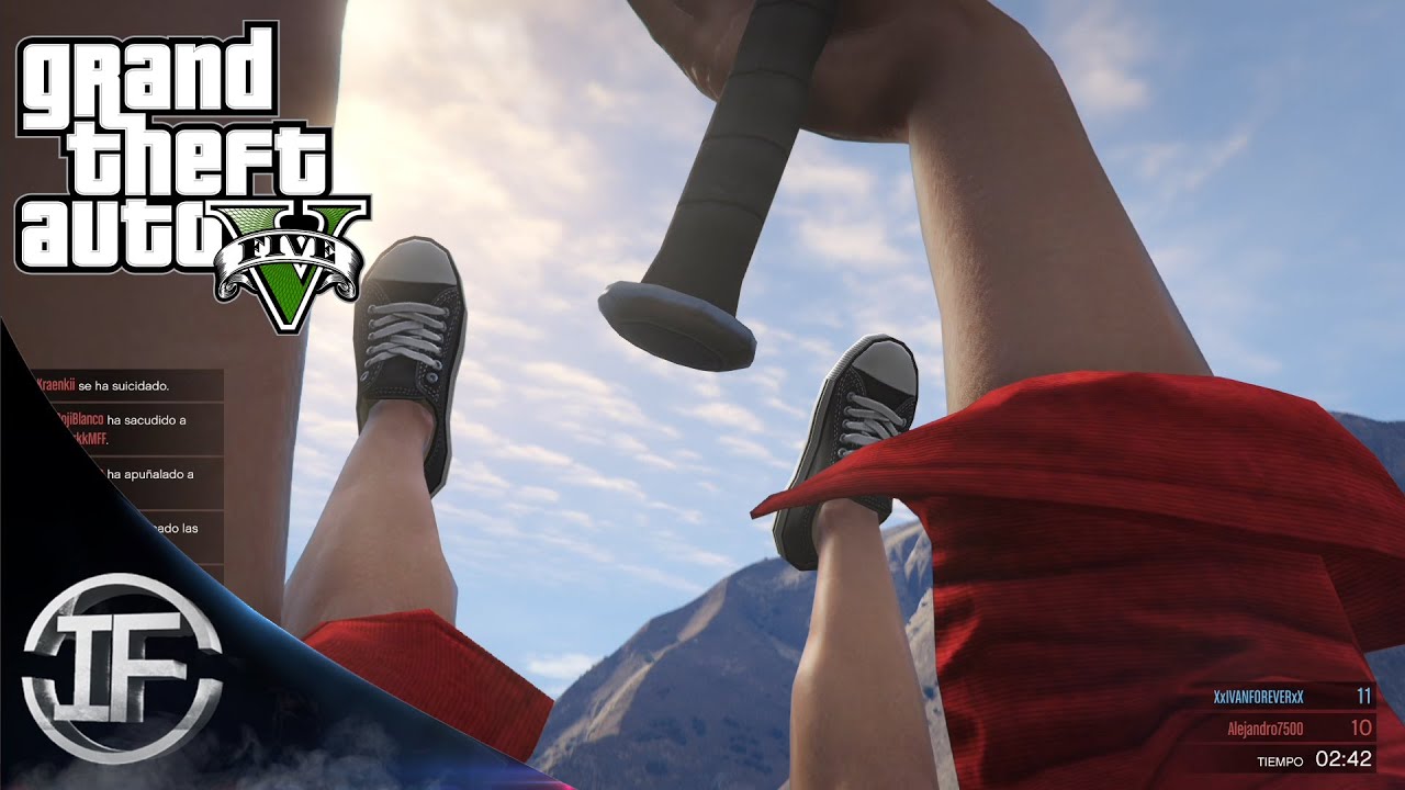 GTA V Online - Que Locura!! Repartiendo Leña! - Partida a Muerte - Funny Moments GTA 5