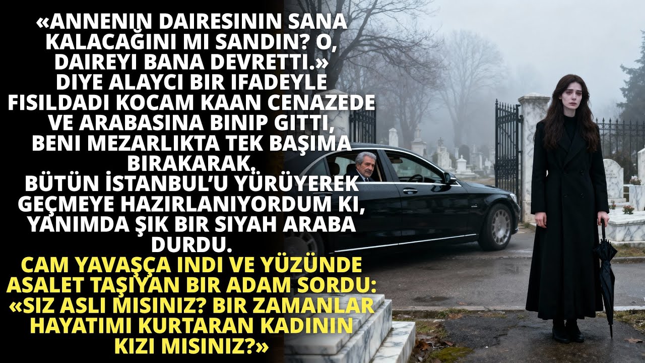 «Daire artık benim.» Bu sözleri kocam annemin mezarının başında bana söyledi