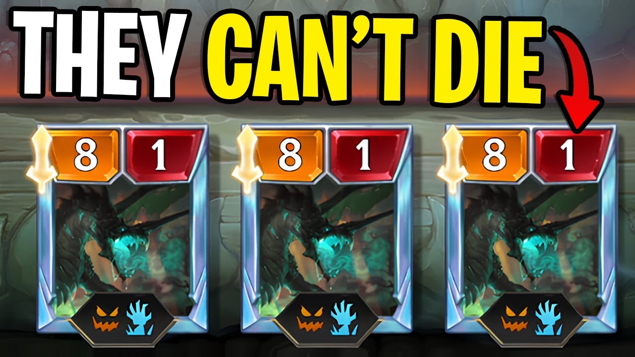I Built An Army Of Dragons That WILL NEVER DIE - Legends of Runeterra