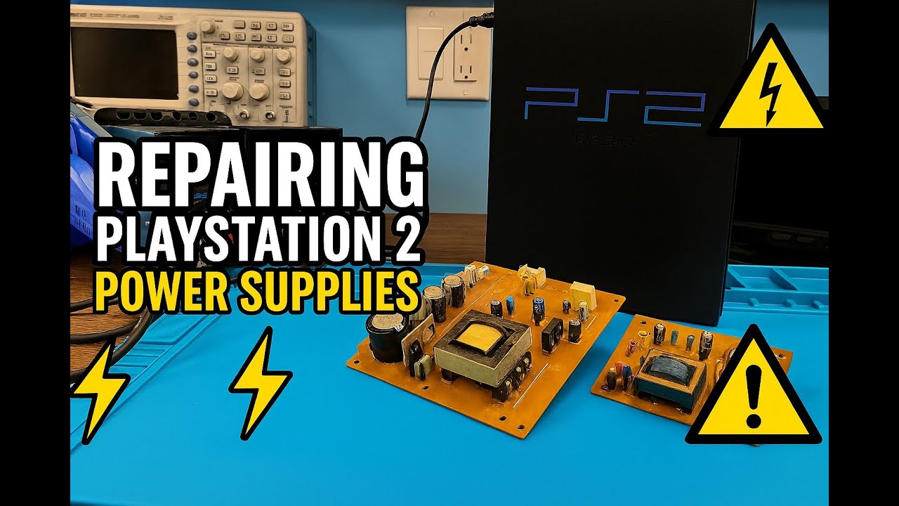 Fixing 3 PS2 Power Supplies + Bonus Repair from the Shelf!