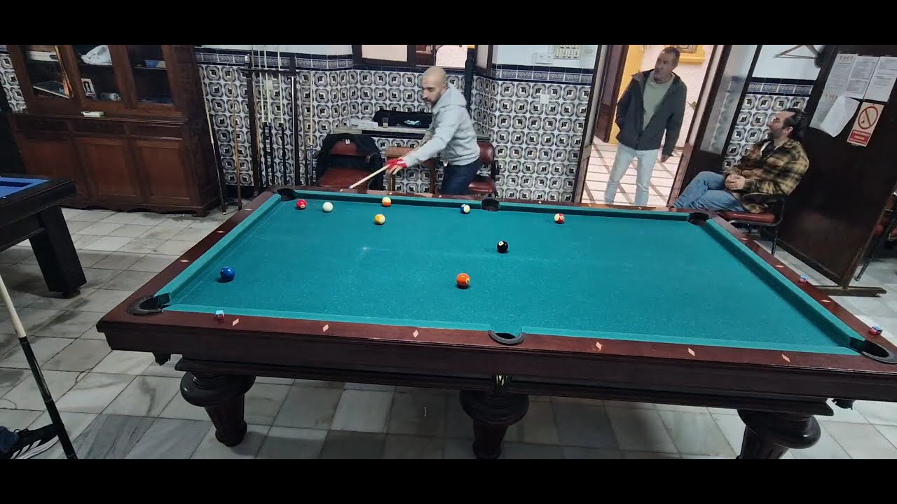 David Miluy Vs Javier Busto - Casino Tarifa Billar club