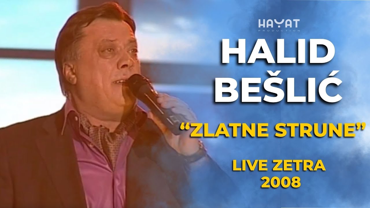 🎤 Halid Bešlić – Zlatne strune (Zetra Live 2008)