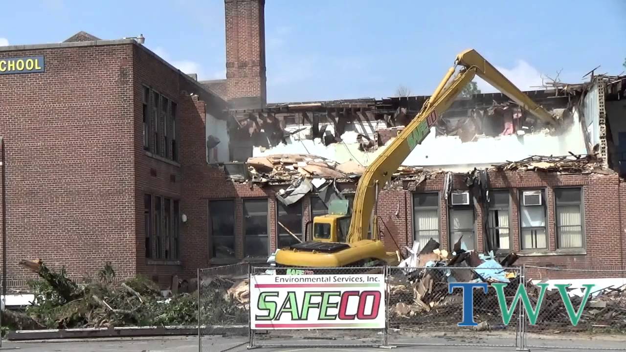 Demolition of East Fairmont Jr. High School