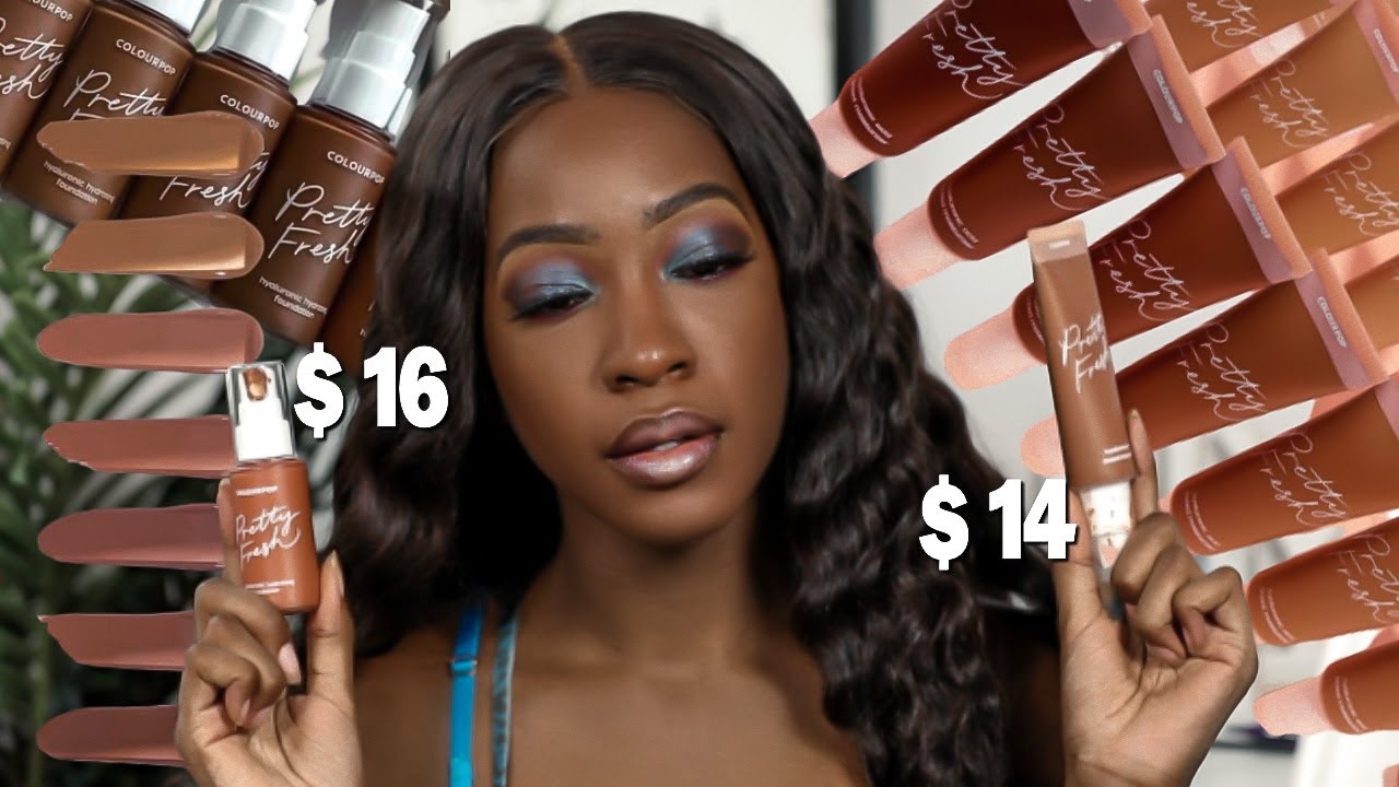 New! Colourpop Pretty Fresh Foundation Vs Pretty Fresh Tinted Moisturizer | Too Much Mouth