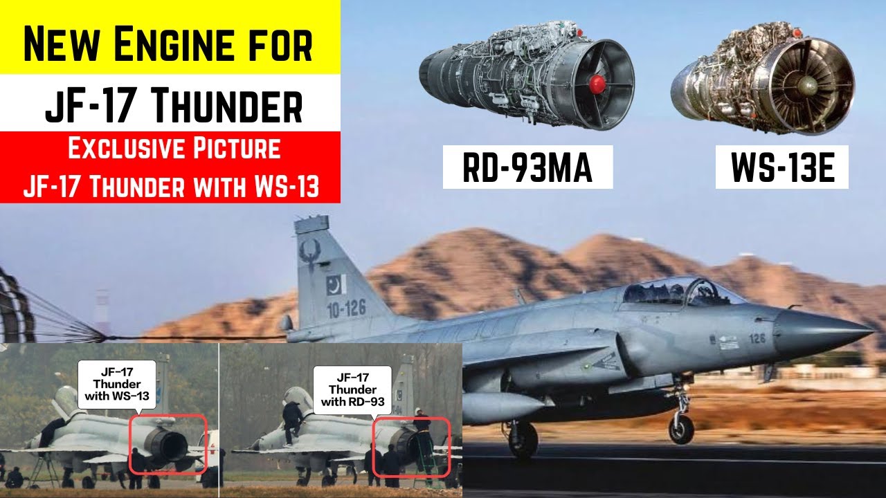 Official | New Engine For JF-17 Thunder | WS-13E | RD-93MA | China | Russia | Pakistan