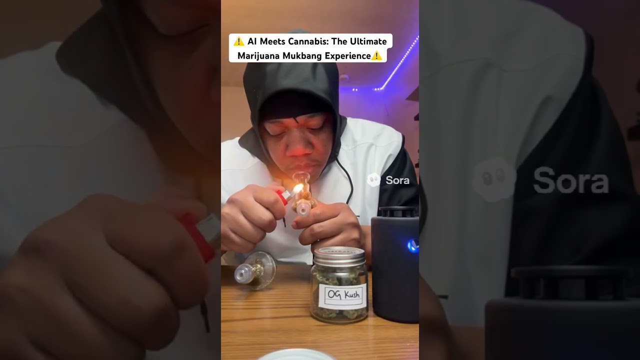 Breaking All The Rules: The First AI Marijuana Mukbang&mdash;Unmatched Content That Sets New Standards