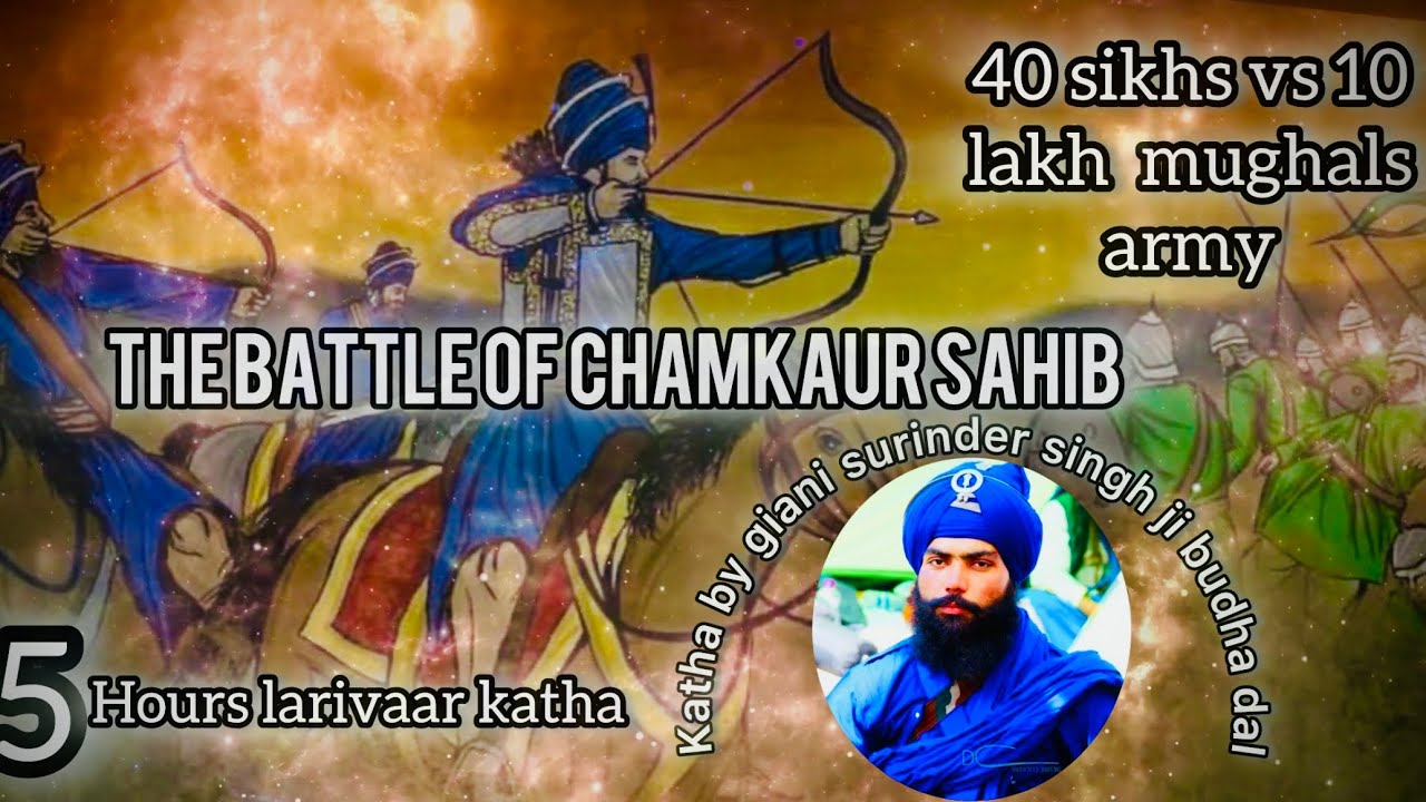 Giani surinder singh ji budha dal, chamkaur sahib di jung di Katha , (Shaheedi Jor Mela) 