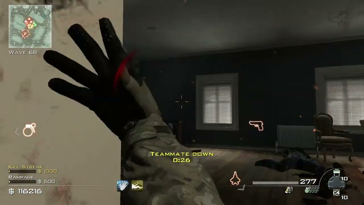 Epic save on Wave 68! - MW3 Survival: Resistance - (Call of Duty: Modern Warfare 3)