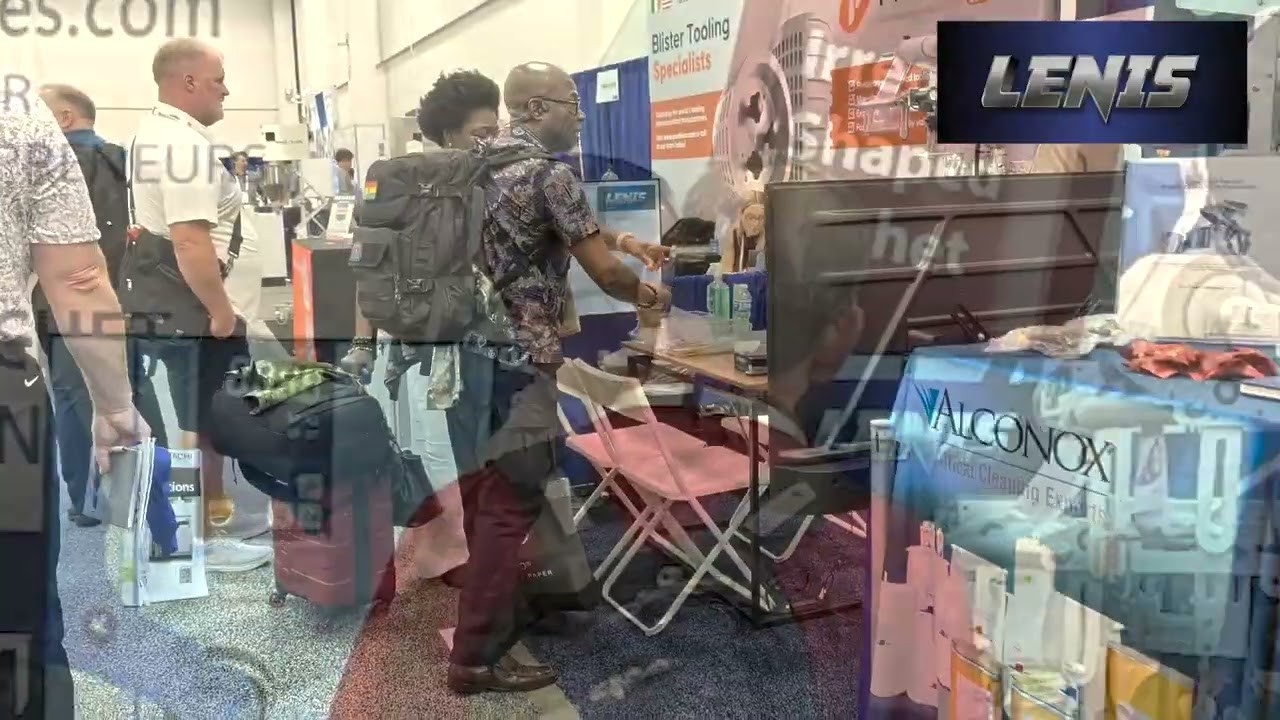LENIS LMSTS-450 & LMSTS-500 Stickpack & Shaped Sachet Packing Machines at Pack Expo Las Vegas 2025
