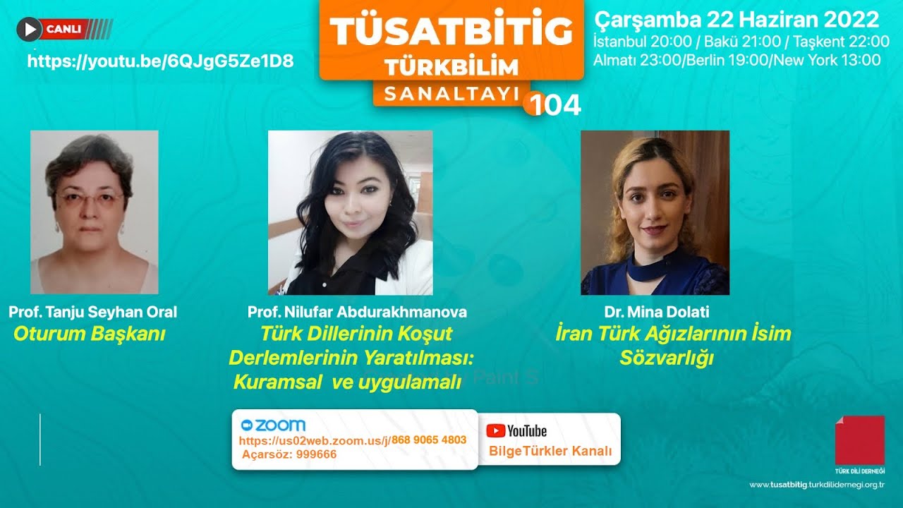 Türk Dillerinin Koşut Derlemlerinin Yaratılması / İran Türk Ağızlarının İsim Sözvarlığı