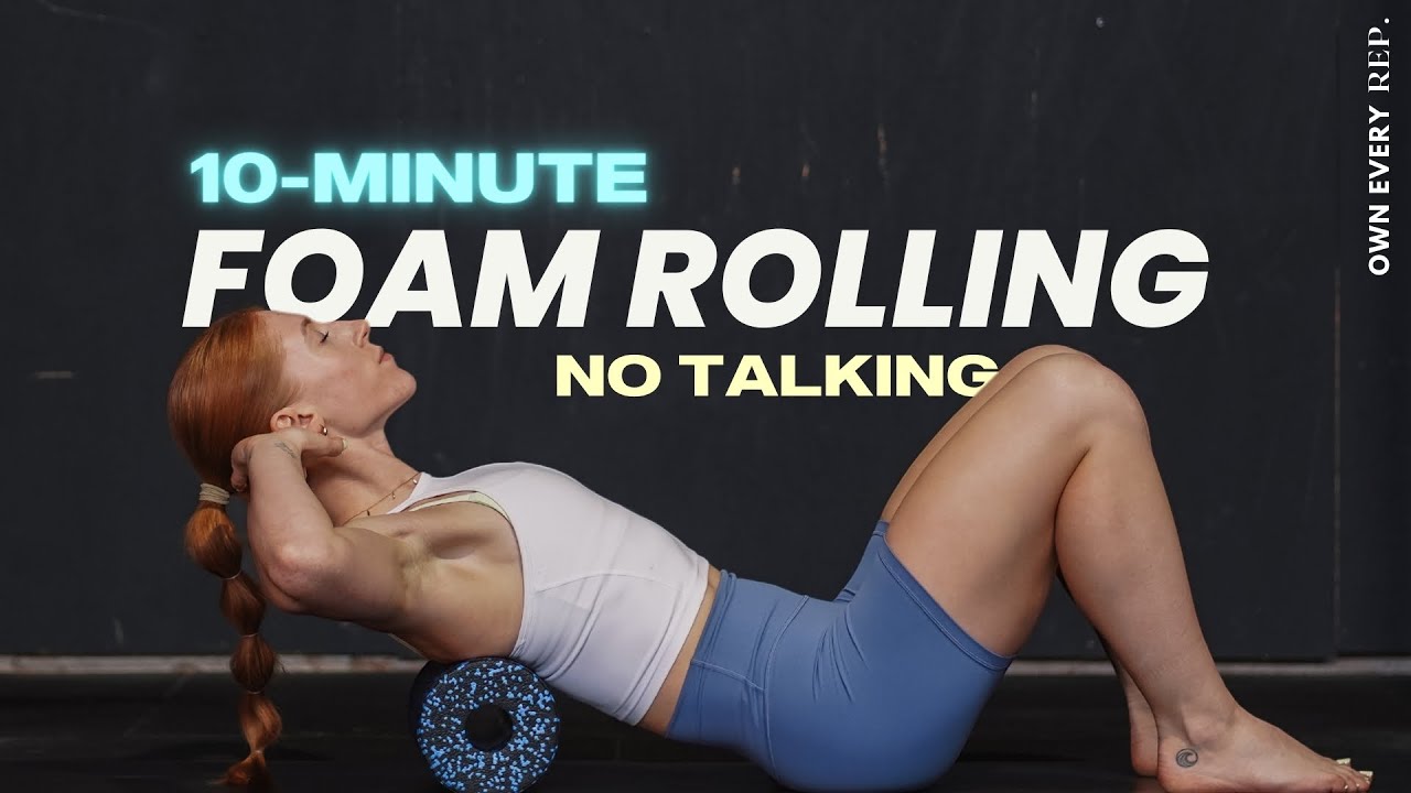 10 Min. Upper Body Foam Rolling For Recovery | Follow Along, No Talking