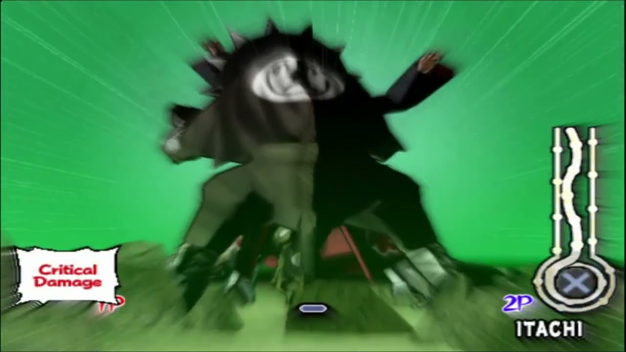 Naruto Ultimate Ninja 2: All Itachi Battle In Story Mode + Showcasing Sharingan Mode