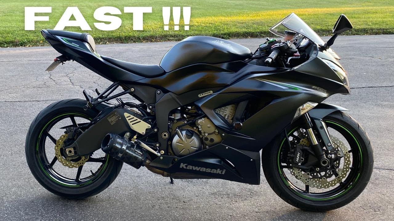 Test Drive On A 2016 Kawasaki ZX6R 636 !!!