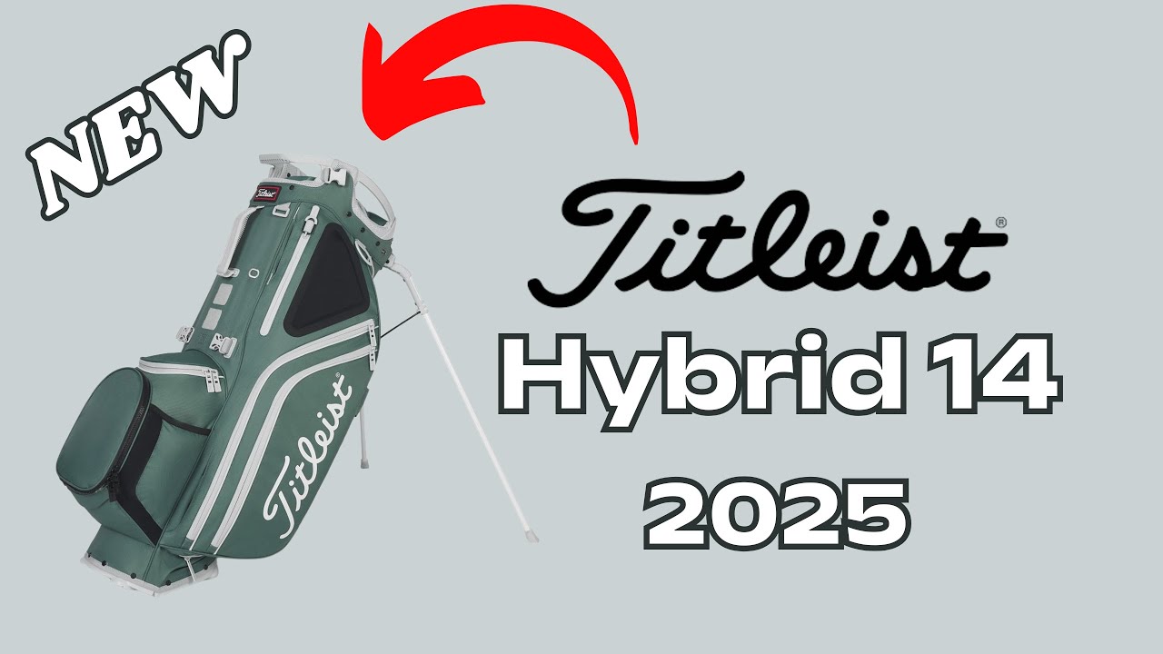 NEW Titleist Hybrid 14 Golf Bag 2025