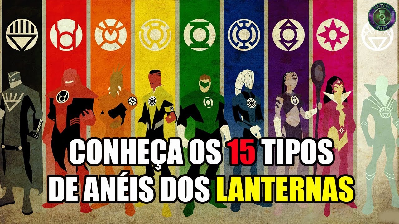 Conheça os 15 tipos de Anéis das Tropas dos Lanternas | DC Comics