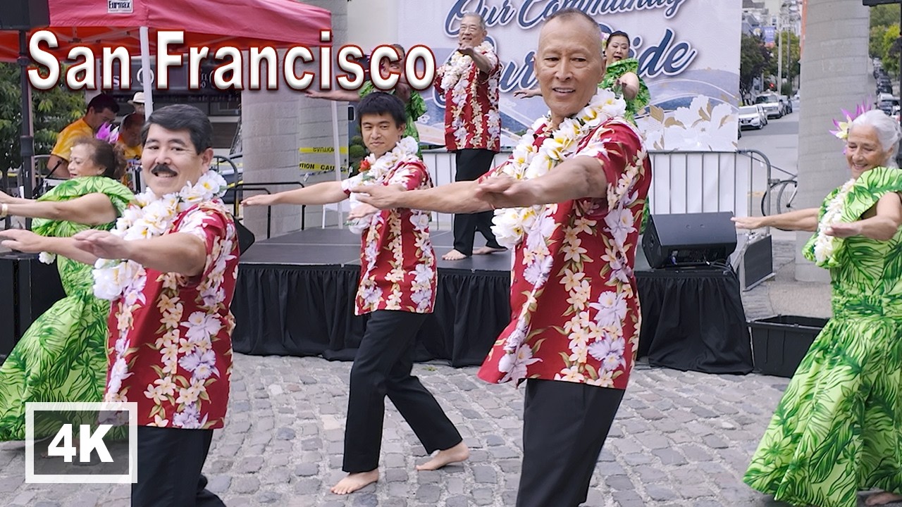 Hula Dancing at the 50th Nihonmachi Street Fair
