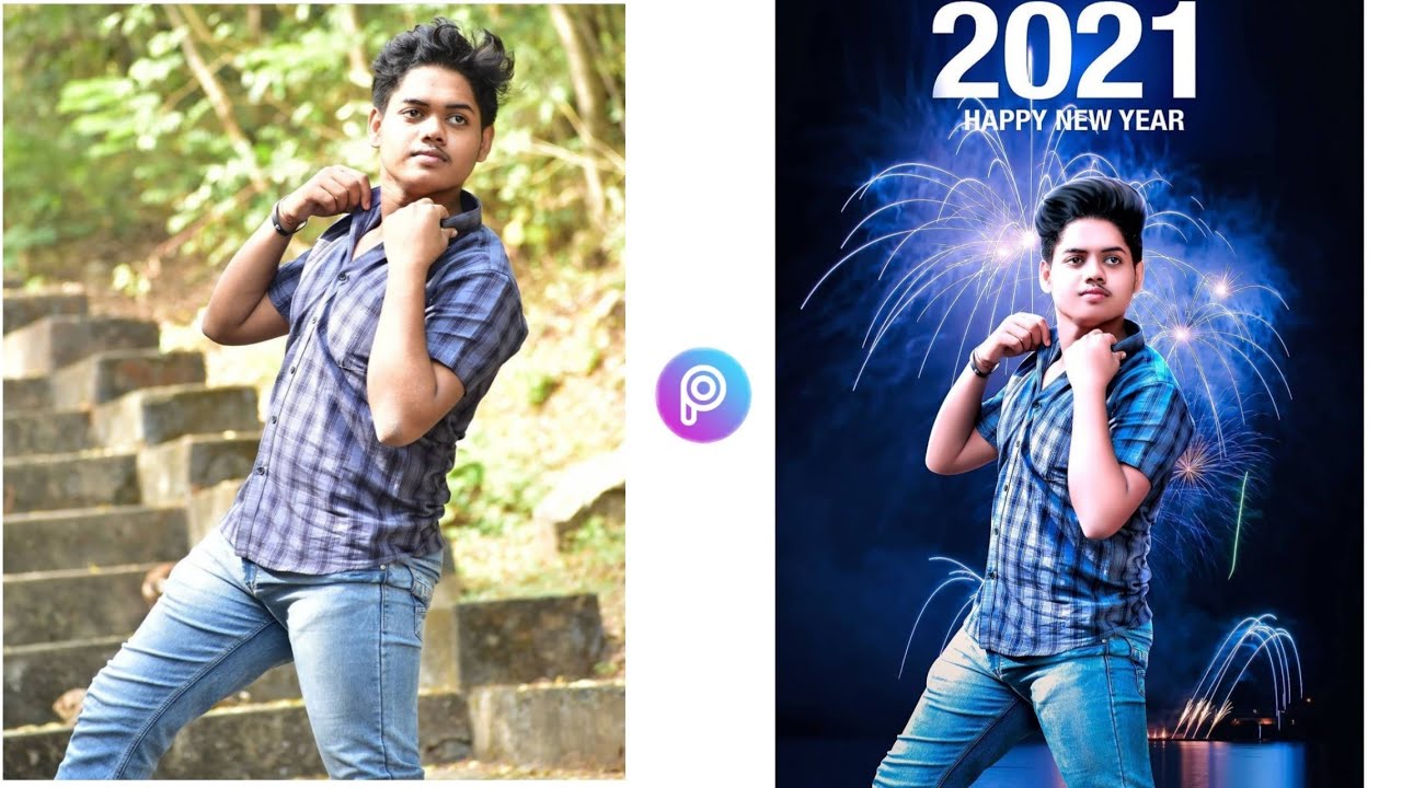 Picsart Happy New Year 2021 Editing Tutorial | only 30 seconds photo editing | New Year Editing