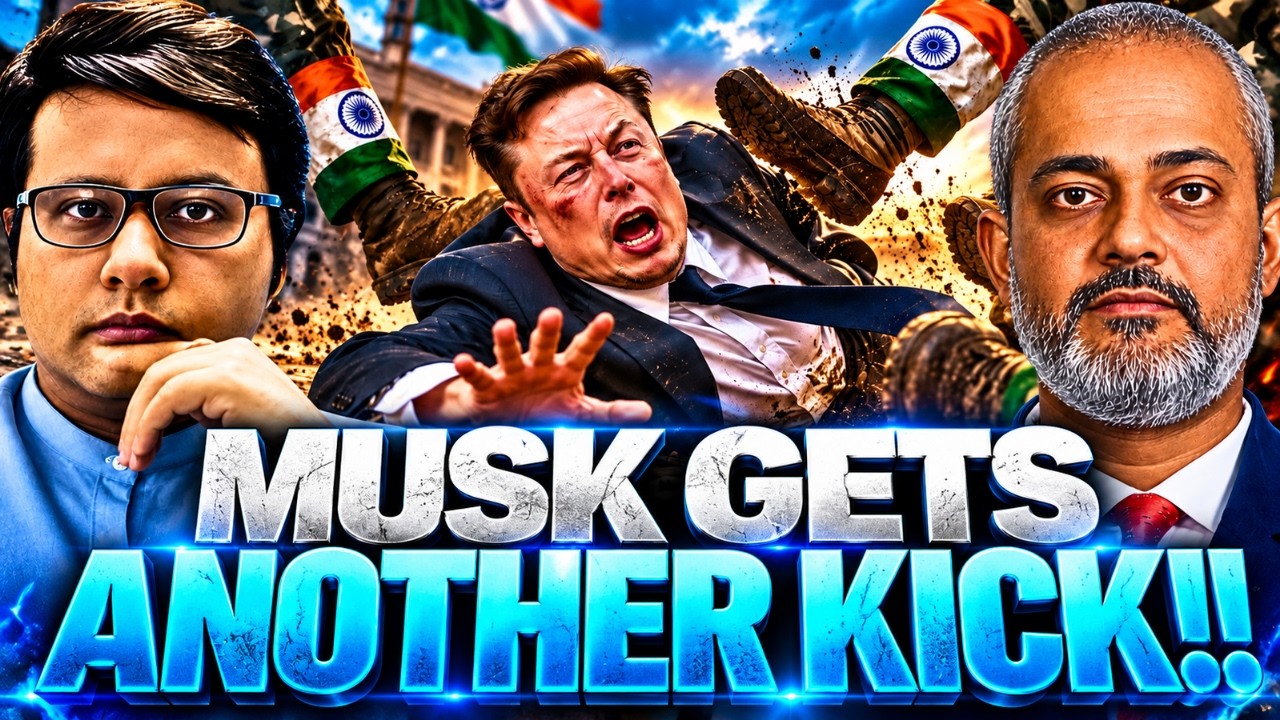 Elon Musk Gets another SHOCK From India, India Satellite Network Security I Aadi Pathikrit Show