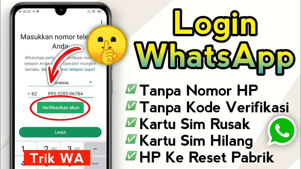 Cara Login Wa Tanpa Kode Verifikasi || Login Wa Lama Tanpa Kode Otp 100% Work