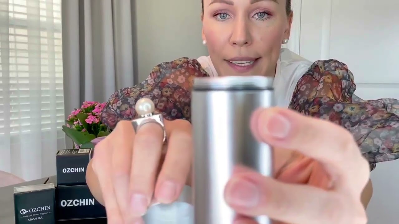 OZCHIN Smell Proof Containers, Stash Jar has a generous capacity and makes a great gift idea.