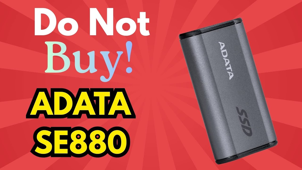 STOP! Don’t Buy the ADATA SE880 Portable External SSD Review Before Watching This!