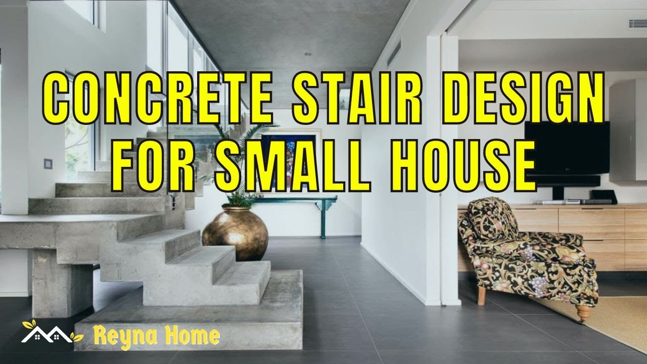 82 Concrete Stair Design For Small House Modern Home Design Ideas