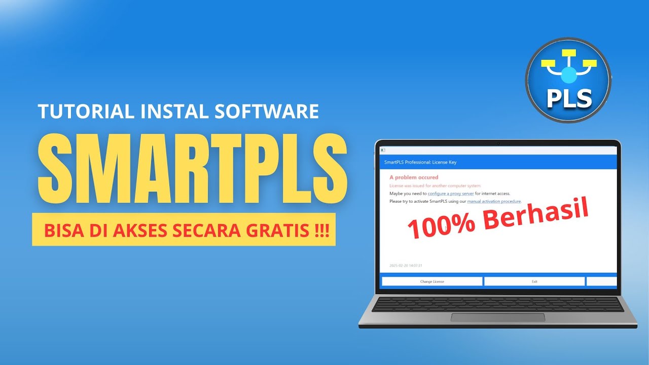 Tutorial Instal SmartPLS Gratis | Tanpa Harus Lisensi 100% Berhasil!