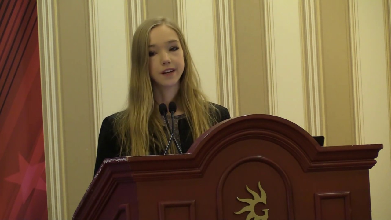 Naomi Seibt Introduces Herself at CPAC 2020