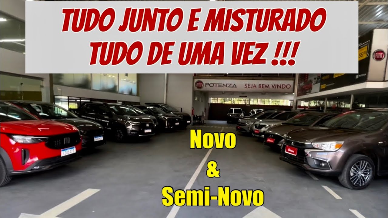 MISTUREI TUDO NA FIAT POTENZA, 0KM COM SEMI NOVO 🤦🏼&zwj;♂️🫣😬😰