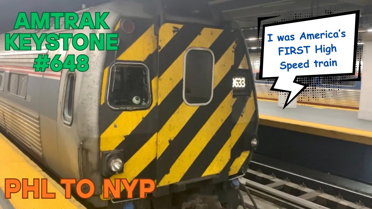 Trip Report: Amtrak Keystone 648 from Philadelphia 30th street to New York Penn Station 