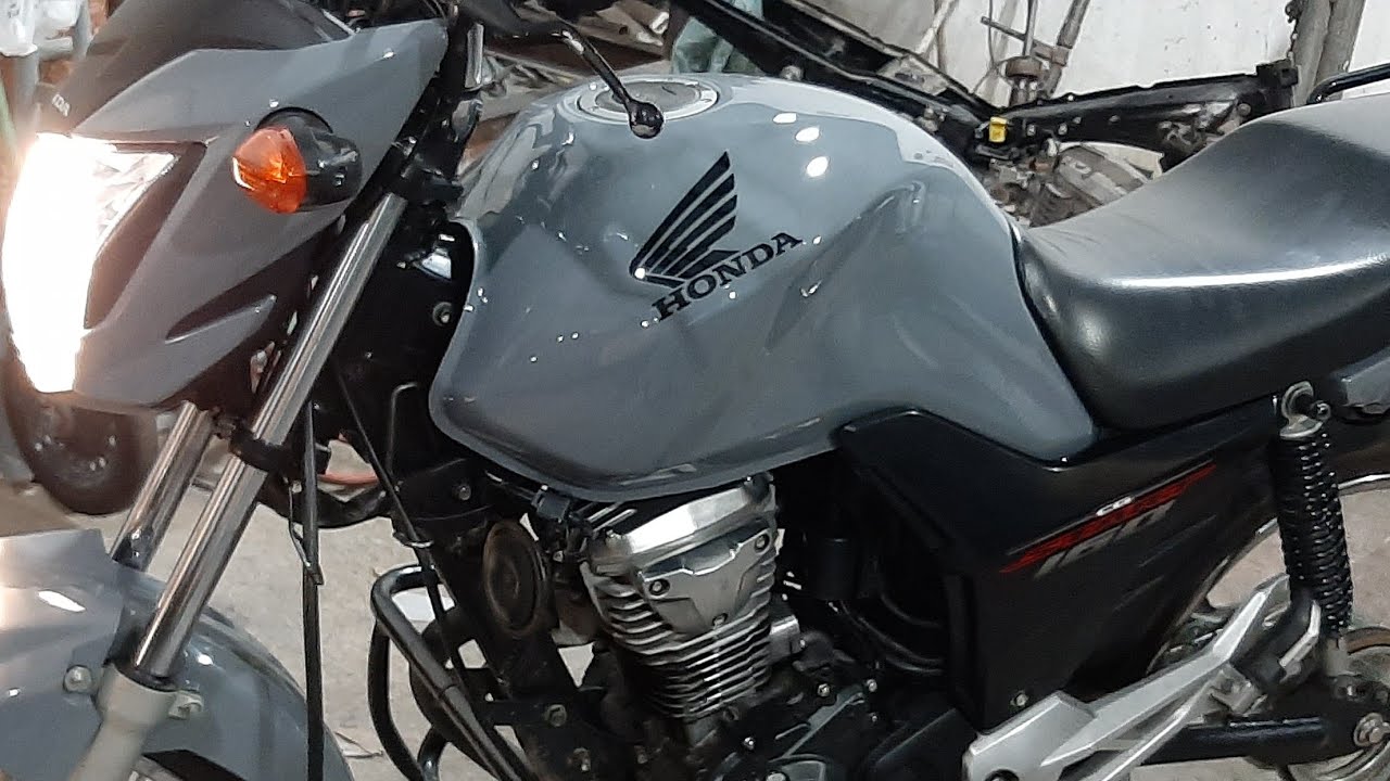 como pintar tanque de moto  ! está moto ficou linda demais 🤩