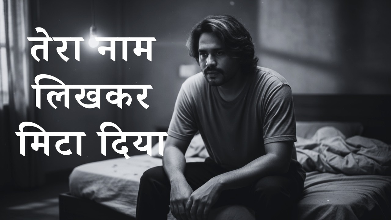 Tera Naam Likh Kar Mita Diya | Late Night Vibes | Midnight Hindi Songs