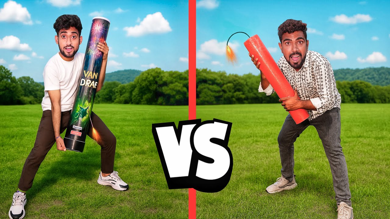 World’s Biggest Firecracker Making Challenge 