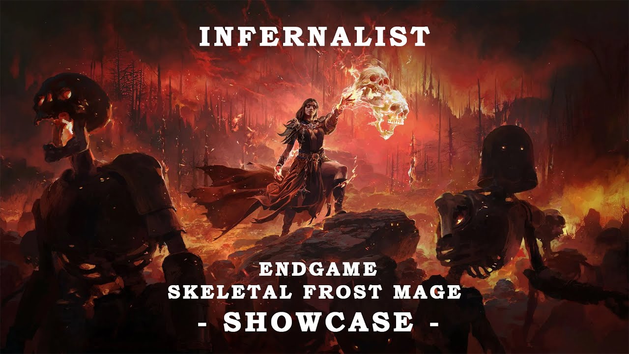 INFERNALIST - Skeletal Frost Mage All Endgame Showcase