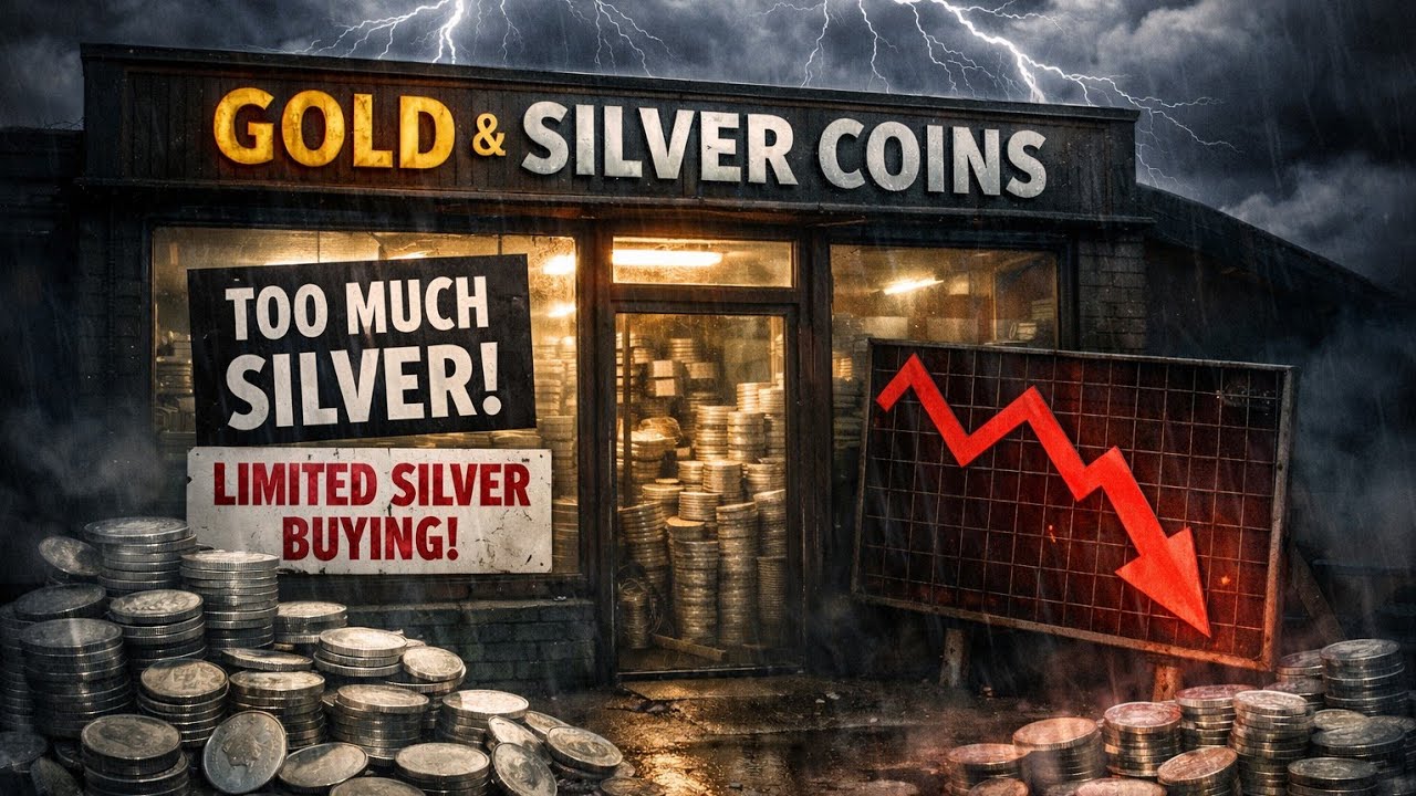 Coin stores have a silver prolbem RIGHT NOW