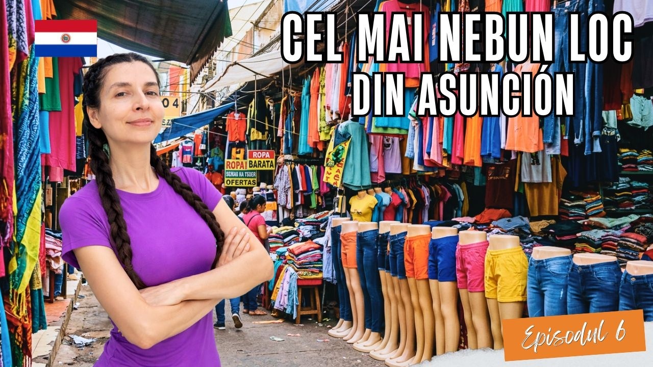 Am vizitat cel mai nebun loc din Asunción: Mercado 4 | S1, EP6 | Nomadica