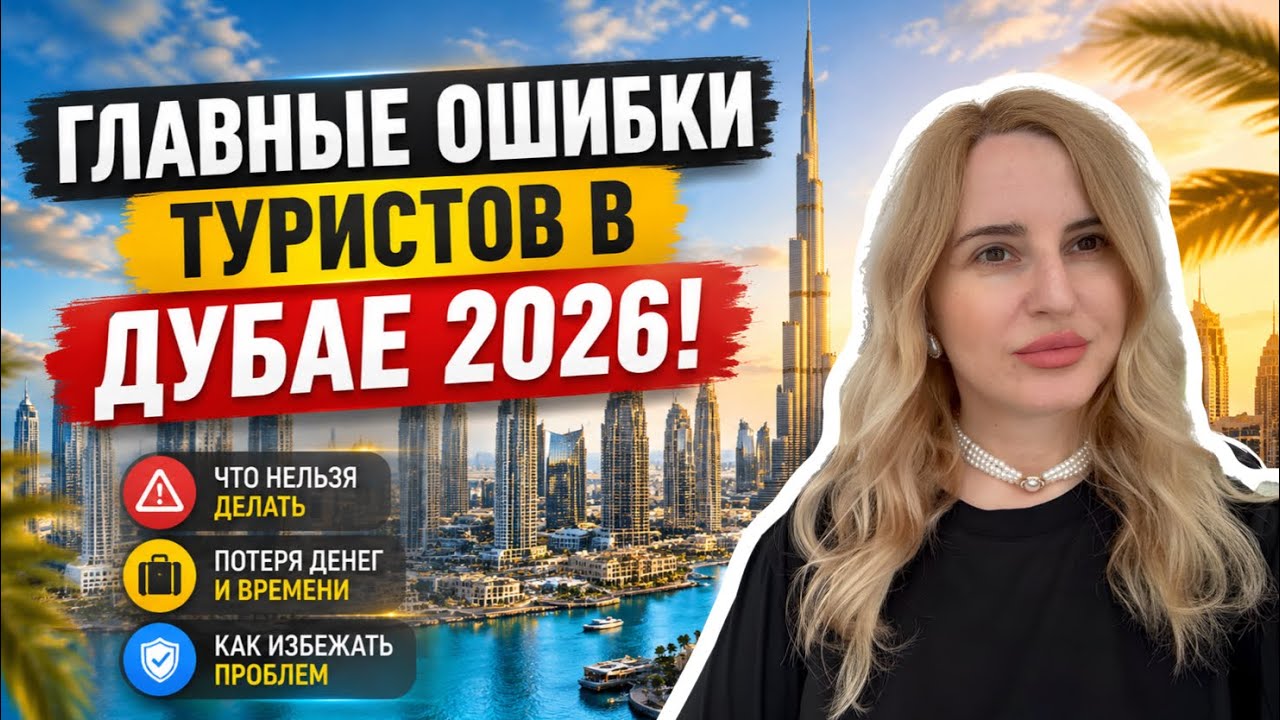 Дубай 2026! Самые главные ошибки Туристов!