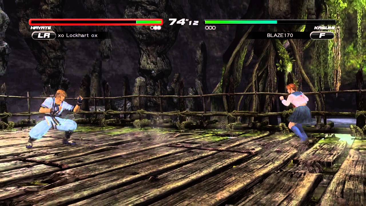 Last Round: Hayate vs Kasumi