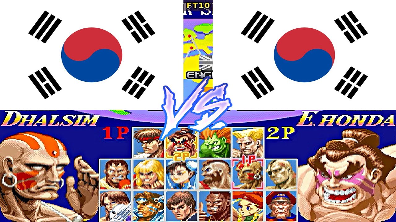 Super Street Fighter II: The New Challengers - yesring vs deokynam FT10