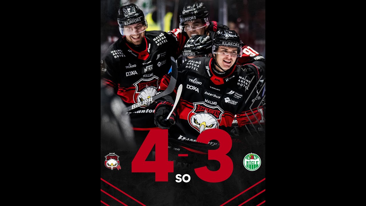 Malm&ouml; Redhawks vs R&ouml;gle BK | Highlights (20241116)