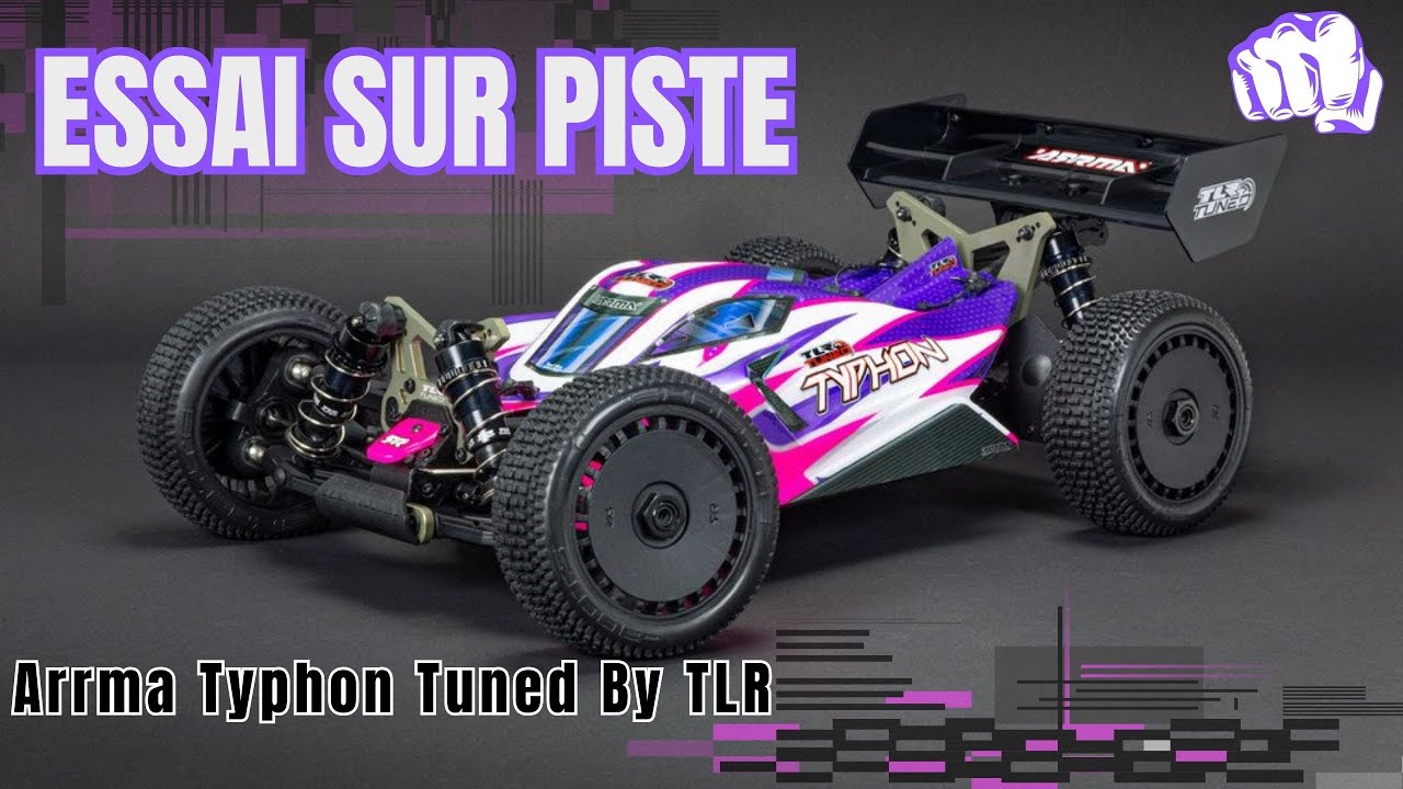 Essai sur piste du ARRMA TYPHON TLR