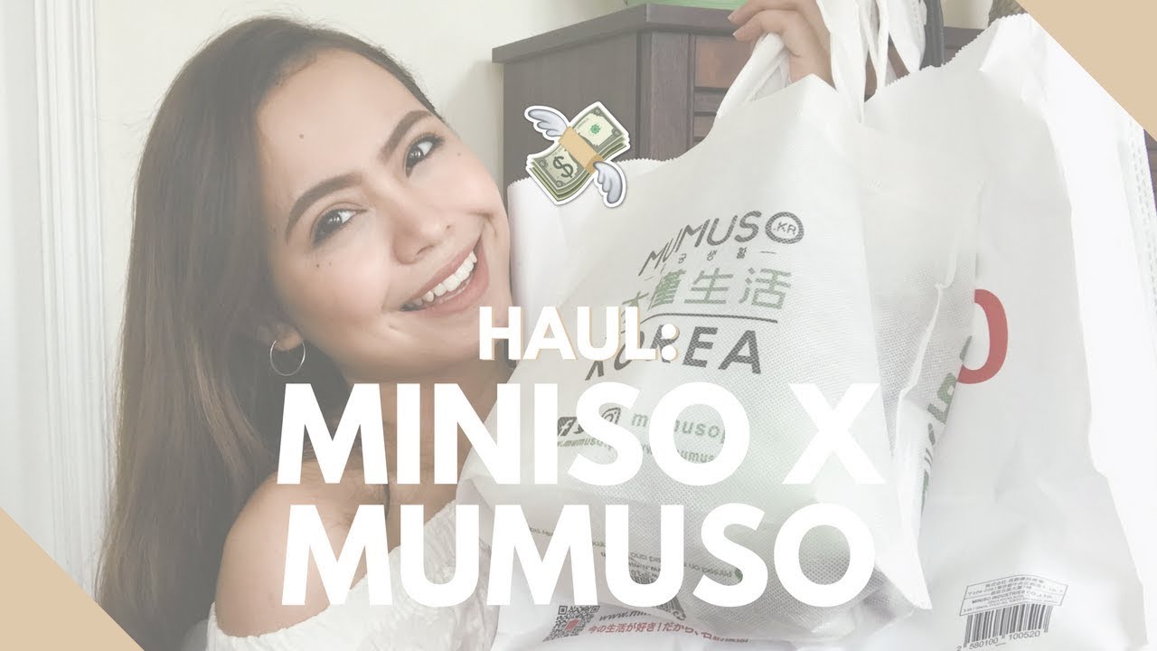 P1000 Miniso x Mumuso HAUL! ✿ Micah Louisse