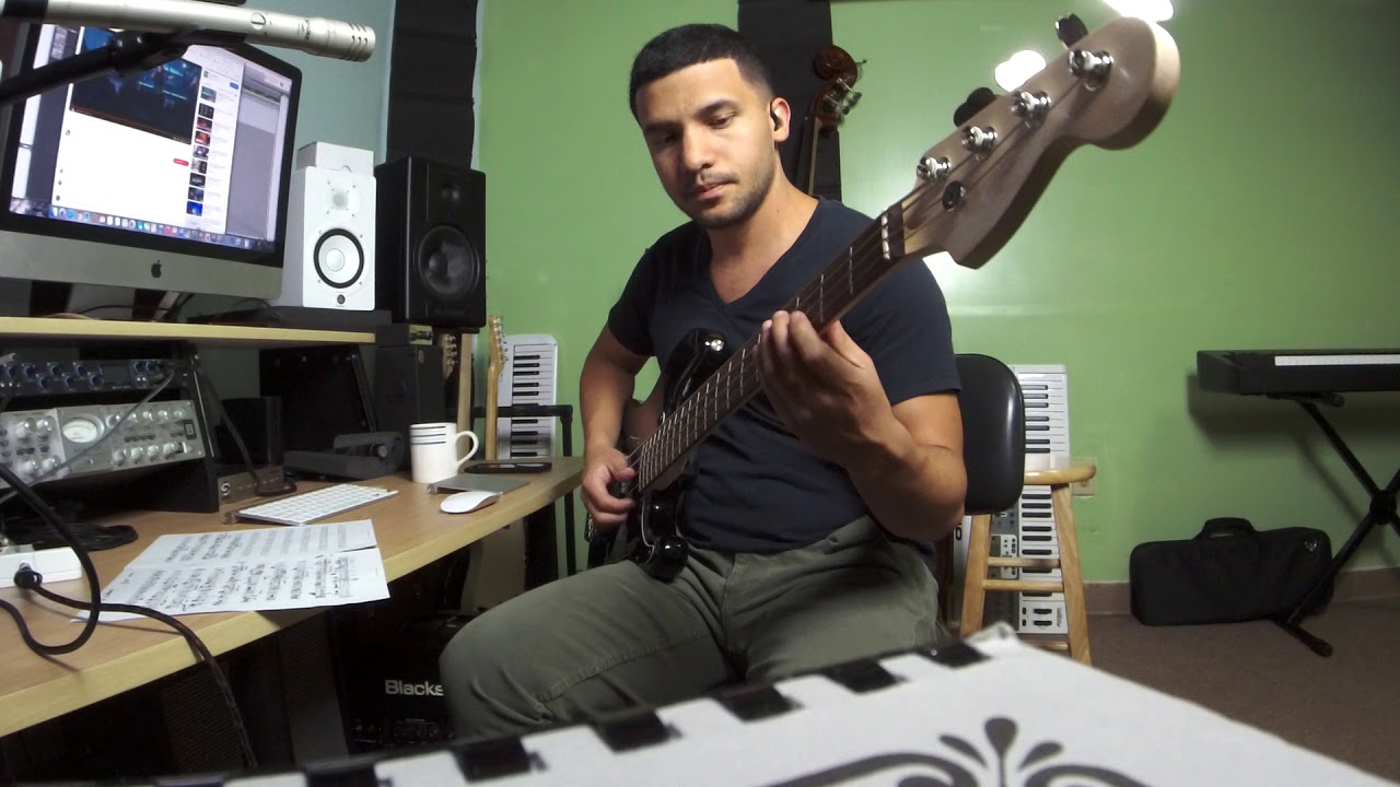 Me Rodeas Ingrid Rosario- Tutorial De Bajo