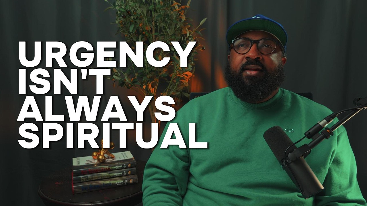 Episode 2 - Urgency Isn’t the Same as Obedience.