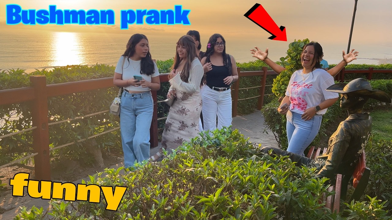 Bushman Prank: In this Place People are Scared Like Crazy