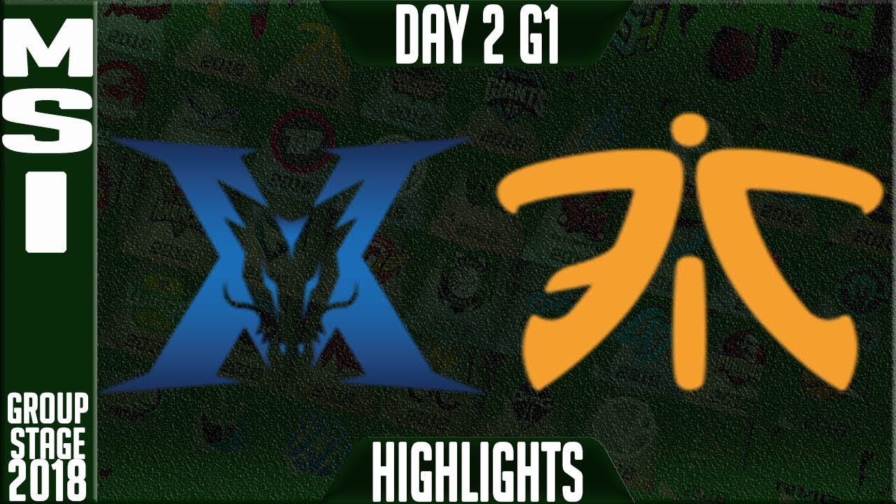 KZ vs FNC Highlights | MSI 2018 Day 2 Group Stage | King Zone DragonX vs Fnatic