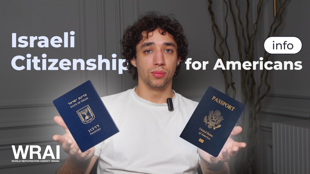 Why Would an American Want Israeli Citizenship?#israel #citizenship #repatriation #dualcitizenship