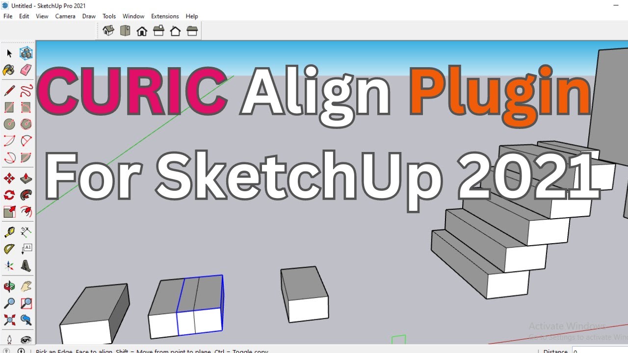 Curic Align Plugin For SketchUp -Tutorial