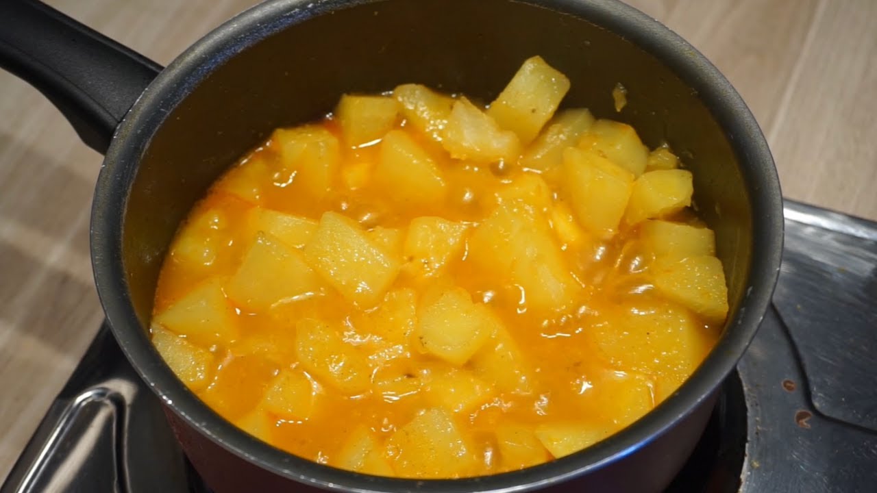 COMO FAZER BATATA REFOGADA SIMPLES E DELICIOSA | Acompanhamento para o almo&ccedil;o | Op&ccedil;&atilde;o vegetariana